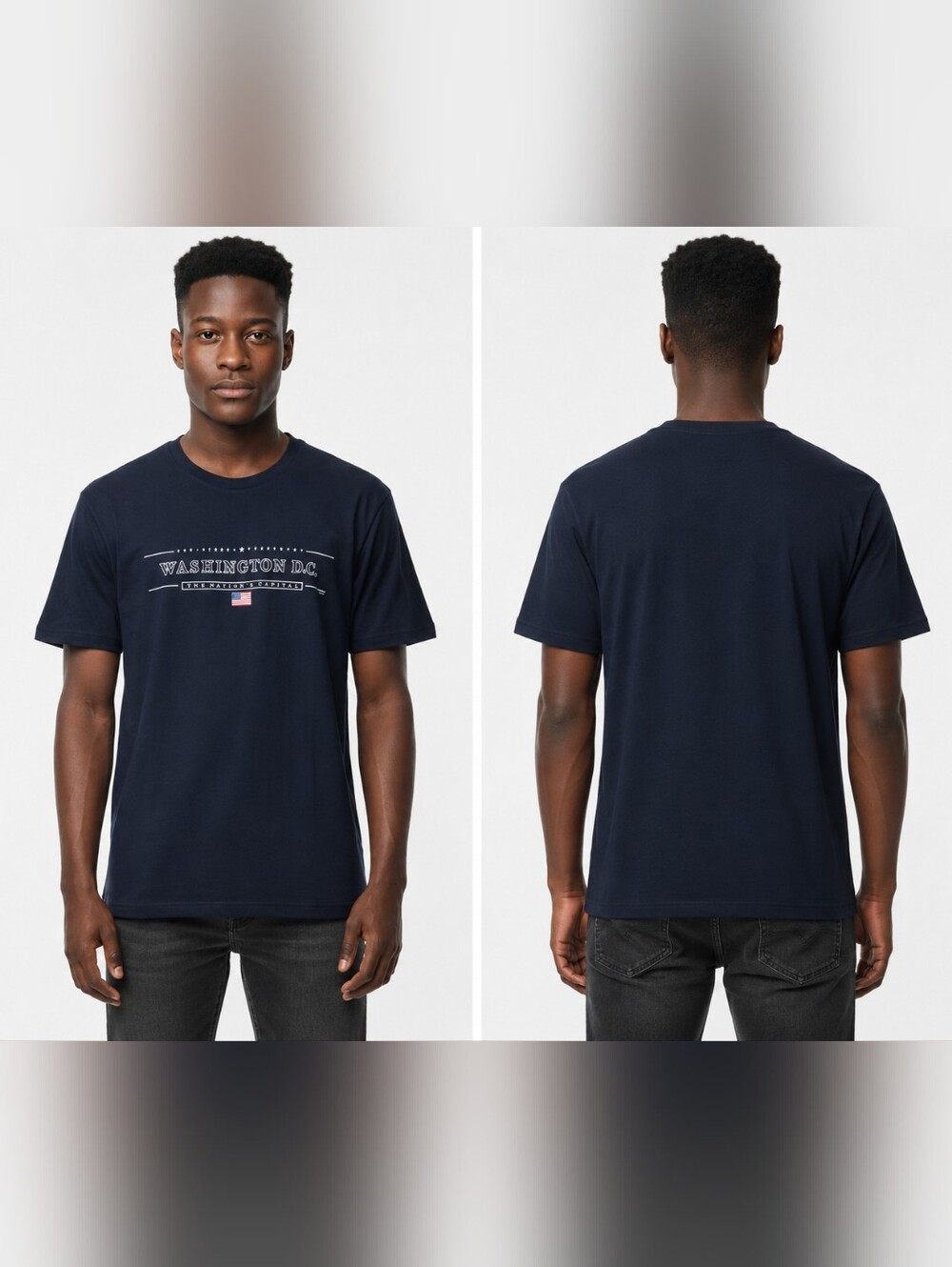 Washington D.C. Navy Blue T-Shirt
